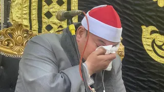 وما كان لنفس أن تموت إلا بإذن الله الشيخ محمود القزاز يقذف في قلوب الحاضرين خشيه وخوف فأبكاهم 