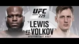 Derrick Lewis vs Alexander Volkov - UFC229 Instagram Trends 2nd Week of October 2018