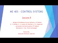 CONTROL SYSTEMS - Lecture 8 part-3