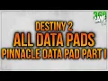 Download Lagu All Pinnacle Data Pad Retrieval Part I Locations Guide - Encore / Kell's Fall - Destiny 2