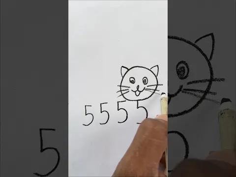 How to Draw Cat Drawing From 5555?