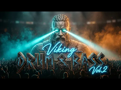 Viking Drum & Bass Mix | Ragnar Edition | Neurofunk DnB | Music Visualiser