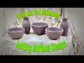 Pinch and Coil Skillbuilder Adding Surface Design to the vases and bowls in Ceramics I