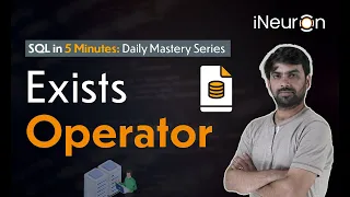 Exist Operator in SQL SQL Tutorial