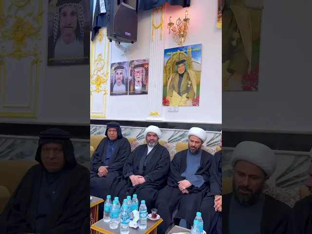 ⁣الشيخ علاء مجتبى اعلى الله مقامه وخادم الحسين الشيخ زمان الحسناوي#قناة_الشراع