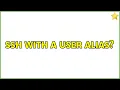 Ubuntu SSH with a user alias