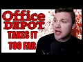 DO NOT Work At Office Depot They Take It Too Far Endangering Employees OfficeMax