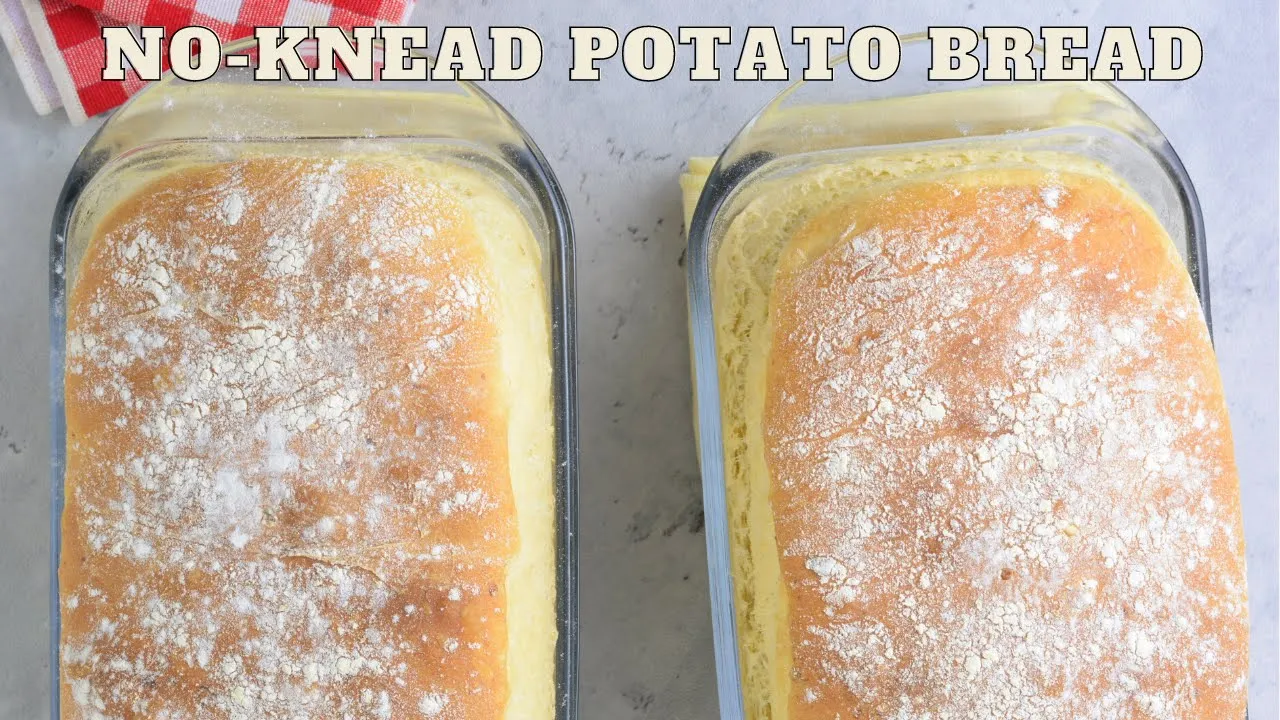 No-knead Potato Bread (Sandwich Bread)