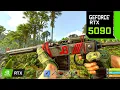 RUST Jungle Update RTX 5090 32GB 4K Maximum Settings DLSS ON