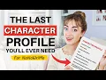 The Ultimate CHARACTER PROFILE for NaNoWriMo new and improved