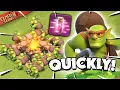 Rushing Bases with the Sneaky Goblins Fast Farming with Super Troops Clash of Clans