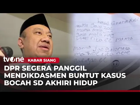 Kasus Siswa SD di Ngada, DPR Akan Panggil Mendikdasmen
