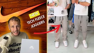Straight vs Slim Nike tech fleece joggers