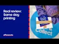 Real Review Same Day Printing