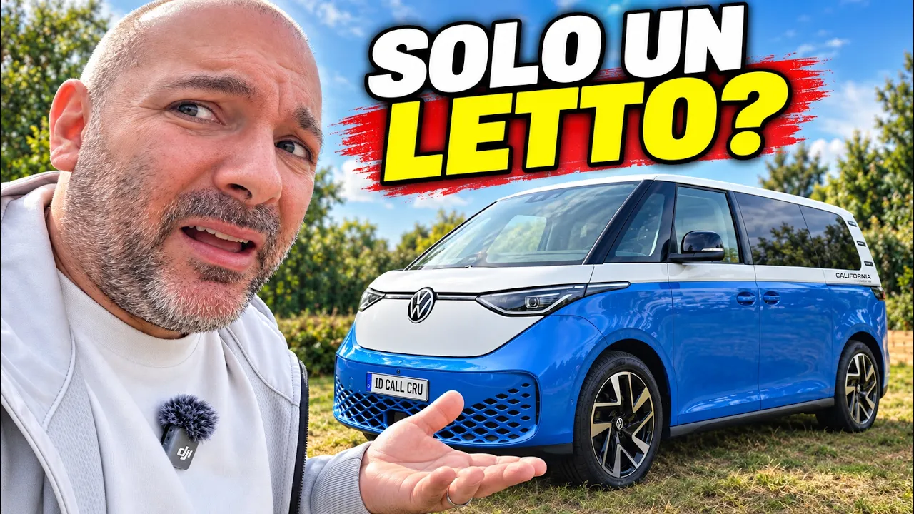 Volkswagen ID. California Cruise, il camper elettrico frenato dal peso