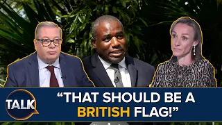 'David Lammy Is A DISGRACE And EMBARRASSMENT!' | Foreign Secretary Hangs Bisexual Pride Flag