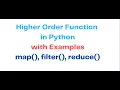 Mastering Higher Order Functions in Python Map Filter and Reduce with Real Examples