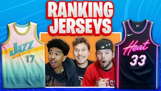 I Made 100 New NBA Jerseys and Had My Friends RANK Them