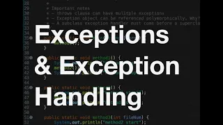 Exceptions and Exception Handling in Java important interview questions