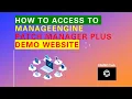 ManageEngine Patch Manager Plus Demo Website