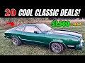 Download Lagu 20 klassieke auto's te koop voor slechts $ 1.500 tot $ 8.200!