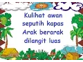 Download Lagu lirik AWAN PUTIH - Lagu Anak - Cipt. A.T. Mahmud - Musik Pompi S.