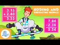 DECIMAL ADDITION AND SUBTRACTION Operations with Decimals for Kids