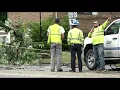 Tuesday morning storm damage stretches into Grand Rapids