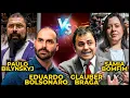 Lagu EDUARDO BOLSONARO e PAULO BILYNSKYJ vs GLAUBER BRAGA e SÂMIA BOMFIM - DEBATE SEGURANÇA PUBLICA