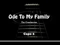 Download Lagu The Cranberries - Ode To My Family (Lyrics + Chords)