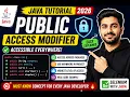 277 public access modifier in Java Selenium Java 2026