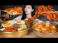 Download Lagu ASMR MUKBANG | Bibimbap \u0026 Choengukjang (Soybean Paste Stew) \u0026 Jeyuk Bokkeum (Spicy Stir-fried Pork)