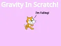 How to make gravity in scratch Plus ground collision