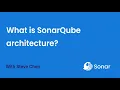 What is SonarQube architecture