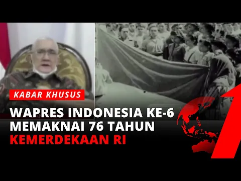 Menggebu-gebu! Wakil Presiden Indonesia ke-6 Memaknai Hari Kemerdekaan RI