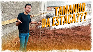ISSO EXISTE?? Profundidade IDEAL das ESTACAS DE CONCRETO