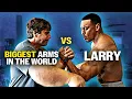 Download Lagu Arm wrestling the world’s biggest hands. Jeff Dabe