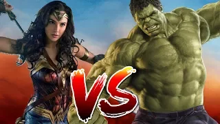 wonder woman vs hulk who wins