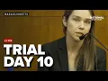 COURTROOM Day 10 of Lindsay Clancy trial for children s deaths