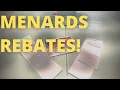 Menards Rebates