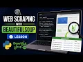 Web scraping with BeautifulSoup lesson