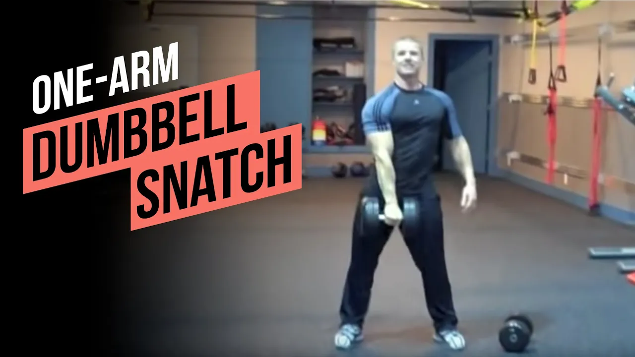 One Arm Dumbbell Snatch