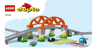 LEGO instructions - DUPLO - 10426 - Train Bridge and Tracks Expansion Set