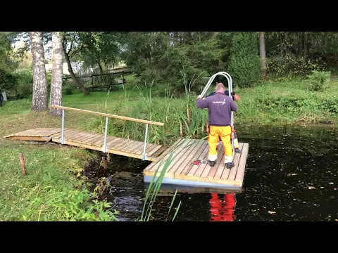 How to install the ladder