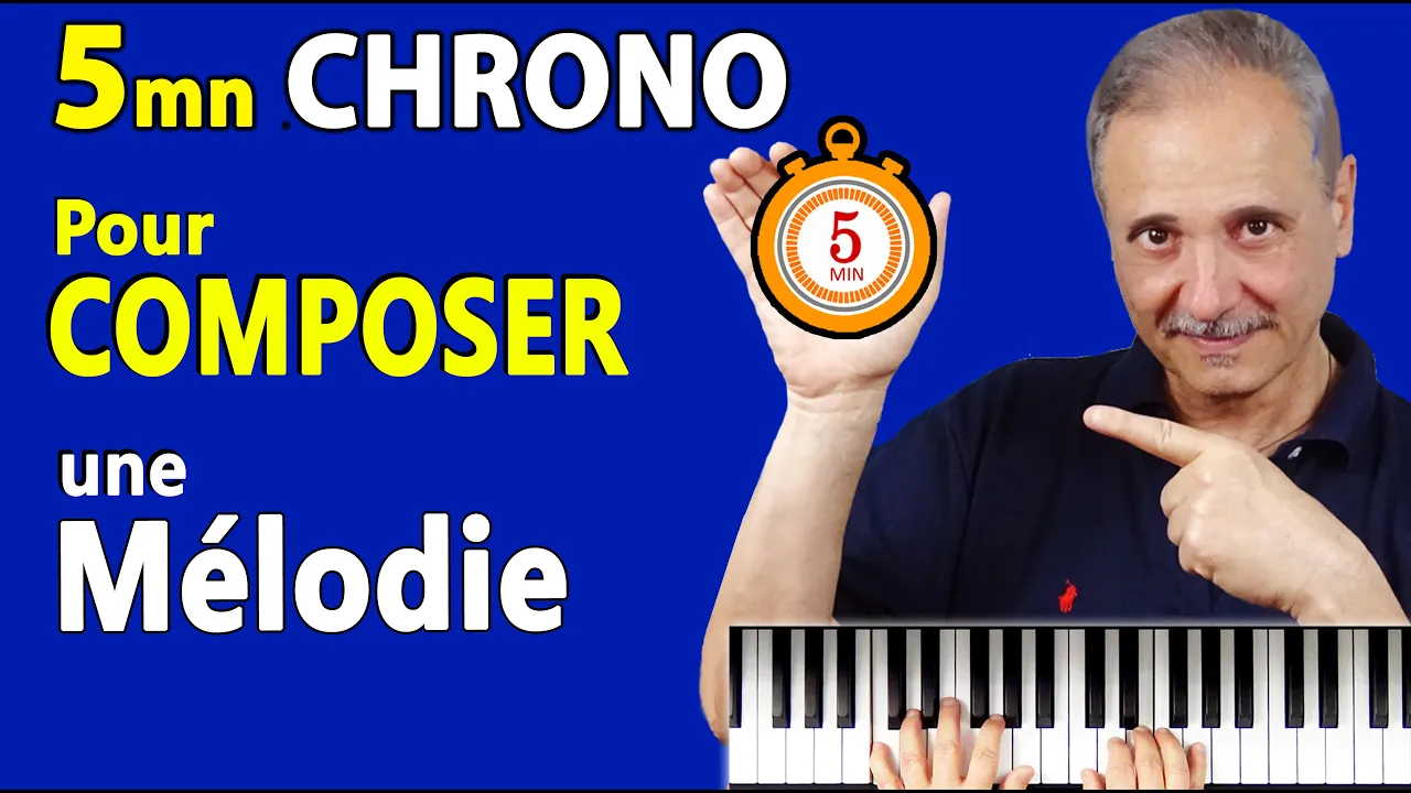 Comment composer une mélodie au piano en 5 minutes (TUTO PIANO GRATUIT)