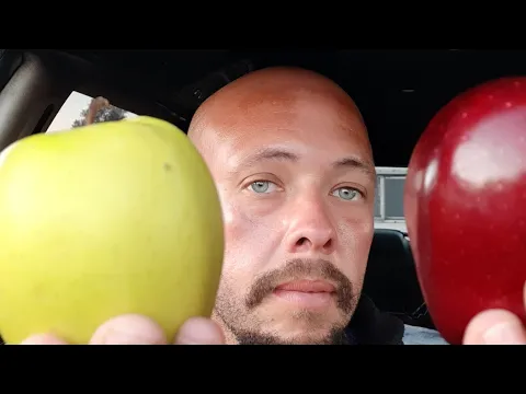 Taste test Red delicious vs Golden delicious apples