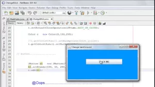 Java Swing Tutorial 3 how to create Button and using ActionListener