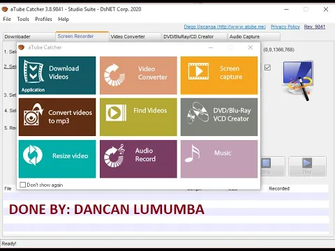 Download MP3 HOW TO DOWNLOAD AND  USE aTube Catcher