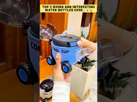 Top 3 Weird and Interesting Waterbottles #shorts #youtubeshorts #gadgets #waterbottle