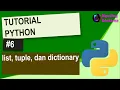 Python Pemula 6 - Mengenal tipe data list tuple dan dictionary pada Python Ngoding Bersama